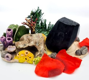 MANUFAKTURA MYDŁA -  MYDŁO BRYŁKA Z AKTYWNYM WĘGLEM