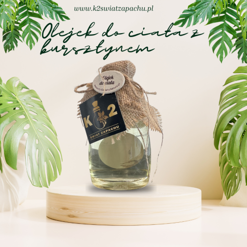 Olejek do ciała z bursztynem